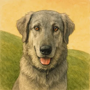 A dog named Cinnamon